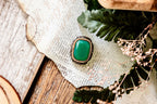 Gold Filled Chalcedony Brooch