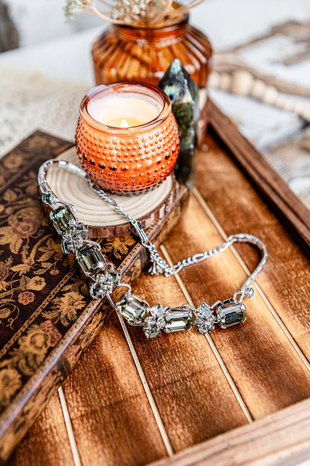 Vintage Crystal Necklace